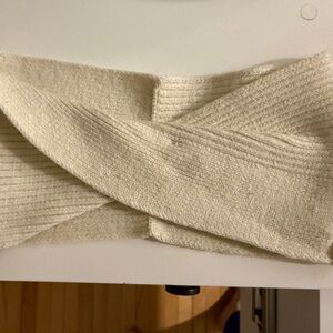 Lululemon Athletica Cream Knit Headband
